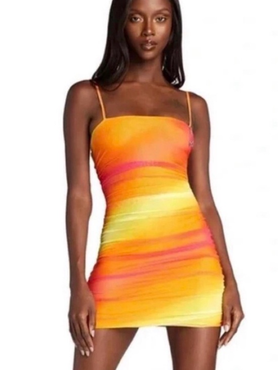 Iamgia Dresses & Skirts - I.AM.GIA. Hali Ombré Mini Dress in XS ❤️🧡💛
